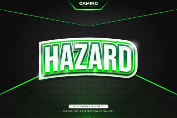 Bold Green Game Text Style Effect – A Dynamic Design Tool for Creative Expression
