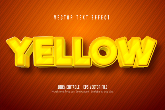 Cartoon Game Style Editable Text Effect: A Playful Design Powerhouse