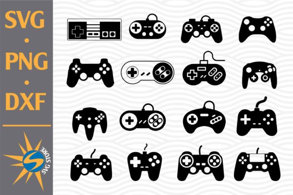 Elevating Gaming Merchandise and Decor with Premium Game Controller Silhouettes