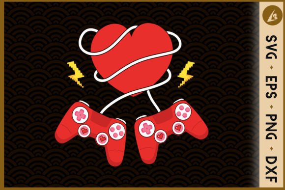 Game Controller Couple Heart: A Unique Design for Creative Crafting