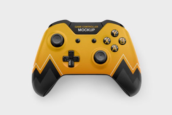 Game Controller Mockup: Visualize Custom Designs
