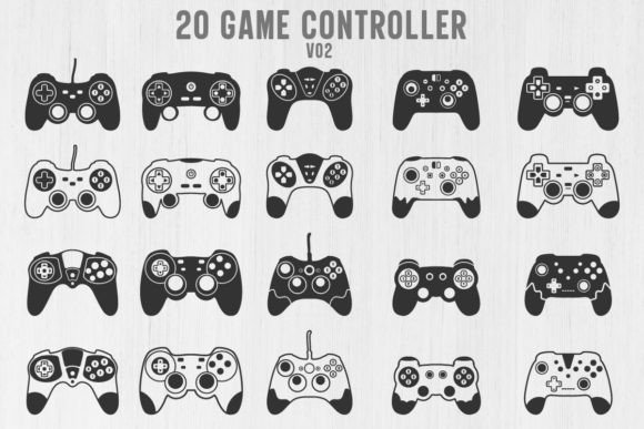 Game Controller SVG & Gaming Silhouettes: Creative Design Tools for Makers and Designers