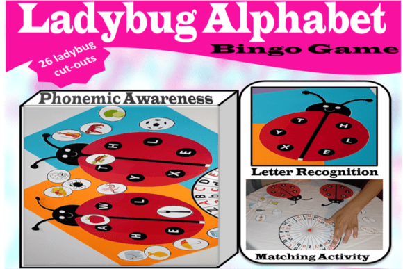 Ladybug Alphabet Bingo: Fun Letter Learning