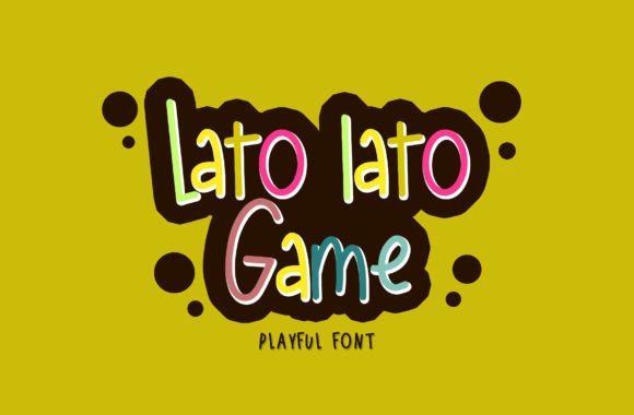 Lato Lato Game: A Playful Typeface for Creative Designs