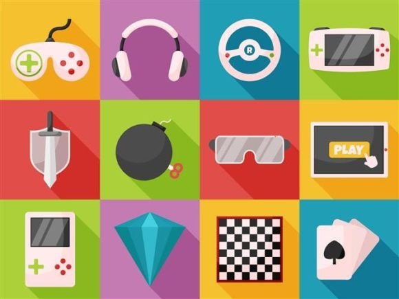 Set of Game Icon: A Practical Resource for Designers and Developers