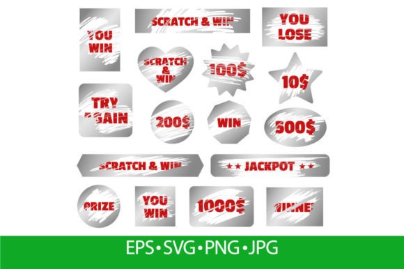 Silver Scratchcard: A Versatile Asset for Scratch and Win Game Designers