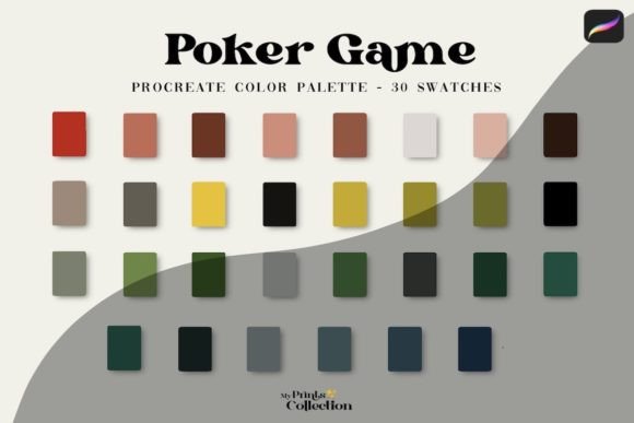 The Ultimate Guide to the Poker Game Procreate Color Palette: Enhance Your Digital Art with 30 Cohesive Swatches